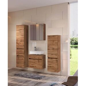 WELLTIME Baabe Midischrank - 2-Türen, 40cm Breit, 130cm Hoch - Badmöbel WELLTIME Baabe Midischrank - 2-Türen, 40cm Breit, 130cm Hoch - Badmöbel