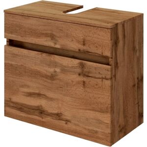 WELLTIME Baabe Wandmontierter Badezimmerunterschrank - 60cm, eiche, 1 Schublade WELLTIME Baabe Wandmontierter Badezimmerunterschrank - 60cm, eiche, 1 Schublade