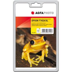 Cartouche d'encre jaune remanufacturée AgfaPhoto APET702YD - Imprimante à jet d'encre Cartouche d'encre jaune remanufacturée AgfaPhoto APET702YD - Imprimante à jet d'encre
