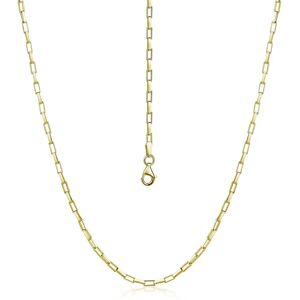 Firetti 45 Sterlingsilber Kette - Elegante vergoldete Halskette Firetti 45 Sterlingsilber Kette - Elegante vergoldete Halskette