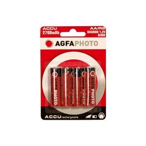 AgfaPhoto NiMh Mignon 2700 mAh wiederaufladbare Batterie - Wiederaufladbare Batterie AgfaPhoto NiMh Mignon 2700 mAh wiederaufladbare Batterie - Wiederaufladbare Batterie