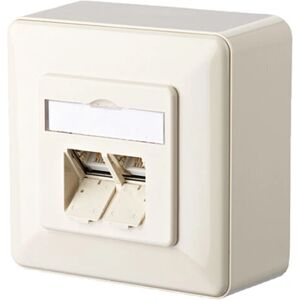 Metzconnect 1307440001-I Prise Murale RJ-45 - Sortie Réseau - Publicité Metzconnect 1307440001-I Prise Murale RJ-45 - Sortie Réseau - Publicité