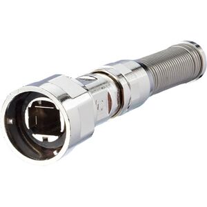 Gaine de câble en métal argenté Metz - Capuchon IP67 pour connecteur RJ45 Gaine de câble en métal argenté Metz - Capuchon IP67 pour connecteur RJ45