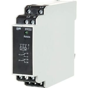 Metz Connect PFD2-E12 Elektrisk Relæ - Sort, Hvid - Faseovervågning Metz Connect PFD2-E12 Elektrisk Relæ - Sort, Hvid - Faseovervågning