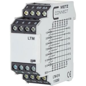 METZ CONNECT LTM-E16 Leistungsrelais - Weiß METZ CONNECT LTM-E16 Leistungsrelais - Weiß