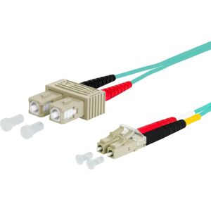 Metz Connect 151J1EOJO30E Câble Réseau OM3 Aqua - 3m Metz Connect 151J1EOJO30E Câble Réseau OM3 Aqua - 3m