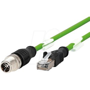 Câble Ethernet blindé Metzconnect M12 - 1m Câble Ethernet blindé Metzconnect M12 - 1m
