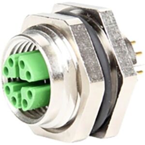 Metz Connect MMT371A3B5 8-Pole IP67 Ethernet Connector - Printed Circuit Board Metz Connect MMT371A3B5 8-Pole IP67 Ethernet Connector - Printed Circuit Board