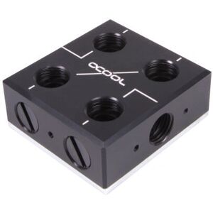 Alphacool ES Distro Plate C2 - Compact Distribution Plate for Small Builds Alphacool ES Distro Plate C2 - Compact Distribution Plate for Small Builds