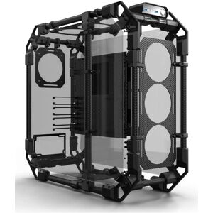 Boîtier PC squelette en carbone Alphacool GHE Apex - Publicité Boîtier PC squelette en carbone Alphacool GHE Apex - Publicité