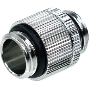 Alphacool Double Nipple G1/4 - Chrome - Pièce de Système de Refroidissement Alphacool Double Nipple G1/4 - Chrome - Pièce de Système de Refroidissement