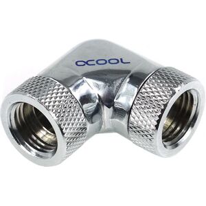 Alphacool 17038 Sistema di raffreddamento per computer Pezzo/Accessorio Connettore rotante 90° G1/4 Cromo Alphacool 17038 Sistema di raffreddamento per computer Pezzo/Accessorio Connettore rotante 90° G1/4 Cromo