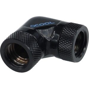 Alphacool 17039 Raccordo a L 90° G1/4 Nero - Componente di Raffreddamento per Computer Alphacool 17039 Raccordo a L 90° G1/4 Nero - Componente di Raffreddamento per Computer