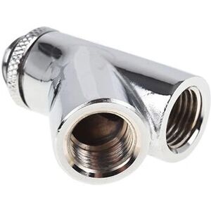 Alphacool Y-connexion 45° - G1/4 rotatable - 2x intérieur, 1x extérieur filetage - Raccord pour tuyau d'eau Alphacool Y-connexion 45° - G1/4 rotatable - 2x intérieur, 1x extérieur filetage - Raccord pour tuyau d'eau