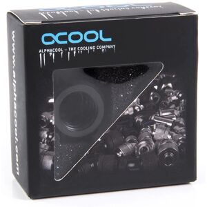 Alphacool 17551 HardTube Compression Fitting - Deep Black - Water Cooling Part Alphacool 17551 HardTube Compression Fitting - Deep Black - Water Cooling Part
