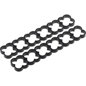Alphacool Eiskamm Alu X24 - 4mm schwarz - Kabelklemme - 2 Stück Alphacool Eiskamm Alu X24 - 4mm schwarz - Kabelklemme - 2 Stück