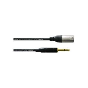Cordial 0.3 MV XLR Audiokabel - 30cm - Schwarz Cordial 0.3 MV XLR Audiokabel - 30cm - Schwarz