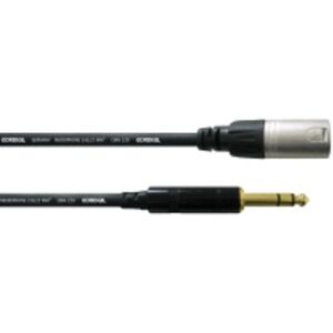 Cordial CFM 3 MV Lydkabel - 3m XLR (3-pol) Sort, Sølv Cordial CFM 3 MV Lydkabel - 3m XLR (3-pol) Sort, Sølv