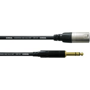 Cordial CFM 9 MV Ljudkabel - 9m, Svart, XLR Hane & Jack 6,3mm Cordial CFM 9 MV Ljudkabel - 9m, Svart, XLR Hane & Jack 6,3mm