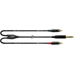 Cordial CFY 3 VCC Audio Y-Adapter - 3m - Black - Audio cable Cordial CFY 3 VCC Audio Y-Adapter - 3m - Black - Audio cable