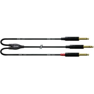 Cordial CFY 6 VPP audio cable - 6m, stereo & mono, black Cordial CFY 6 VPP audio cable - 6m, stereo & mono, black