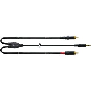Cordial CFY 6 WCC Lydkabel - 6m, Y-kabel, Guldforgyldte stik Cordial CFY 6 WCC Lydkabel - 6m, Y-kabel, Guldforgyldte stik