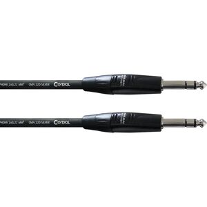Cordial CIM 3 VV audio cable - 3m Stereo Jack - Studio Quality Cordial CIM 3 VV audio cable - 3m Stereo Jack - Studio Quality