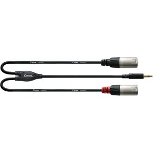 Cordial CFY 3 WMM-LONG Audio Y-Cable 3m Black Cordial CFY 3 WMM-LONG Audio Y-Cable 3m Black