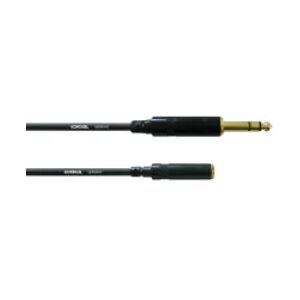 Cordial CFM 3 VY Audio Cable - 3m - Black - Extension Cable Cordial CFM 3 VY Audio Cable - 3m - Black - Extension Cable