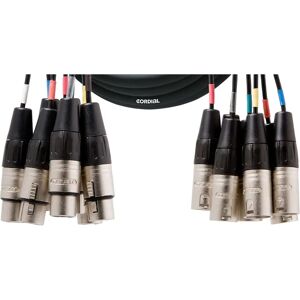 Cable multicore Cordial CML 8-0 FM 3 C - 3m, Negro Cable multicore Cordial CML 8-0 FM 3 C - 3m, Negro