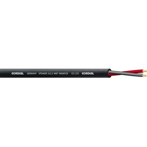 Cordial Cavo Altoparlante 100m 2,5mm Cordial Cavo Altoparlante 100m 2,5mm
