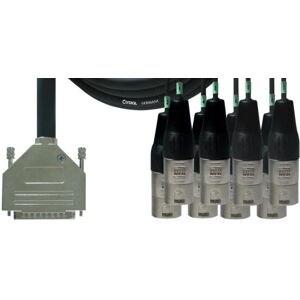 Cordial 10487 Audio Kabel - 3m - Schwarz Cordial 10487 Audio Kabel - 3m - Schwarz