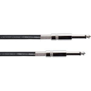 Cable de audio Cordial 14755 - 1,5m, Jack Mono, Negro Cable de audio Cordial 14755 - 1,5m, Jack Mono, Negro