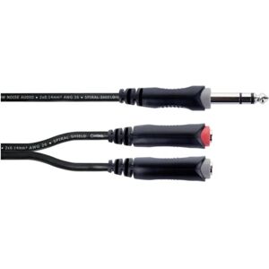 Cordial 14890 Audio Y-Adapter Kabel - Y-Adapter, 0,3 m, Svart Cordial 14890 Audio Y-Adapter Kabel - Y-Adapter, 0,3 m, Svart
