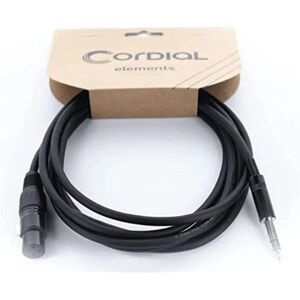 Cordial Em 0.5 Fv Xlr Cable 0.50 M Black - Audio Cable Cordial Em 0.5 Fv Xlr Cable 0.50 M Black - Audio Cable