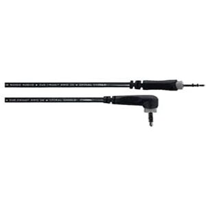 Cordial 14923 Audio Jack Kabel - 1M Svart PVC-Behandlet, Bøyd Cordial 14923 Audio Jack Kabel - 1M Svart PVC-Behandlet, Bøyd