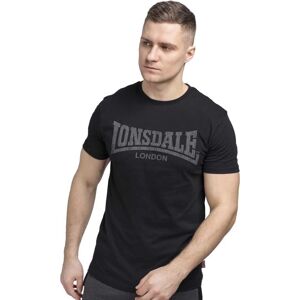 Lonsdale LOGO KAI Shirt black/grey Lonsdale LOGO KAI Shirt black/grey