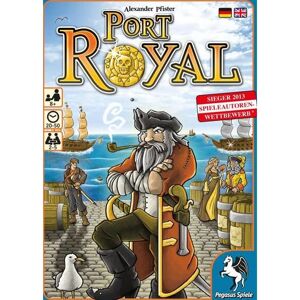 Pegasus Port Royal Brettspiel - Familien, Strategie, 120 Karten Pegasus Port Royal Brettspiel - Familien, Strategie, 120 Karten