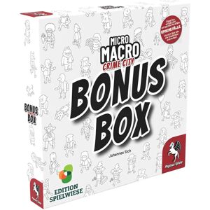 Pegasus MicroMacro: Crime City - Bonus Box - Bordspel Pegasus MicroMacro: Crime City - Bonus Box - Bordspel
