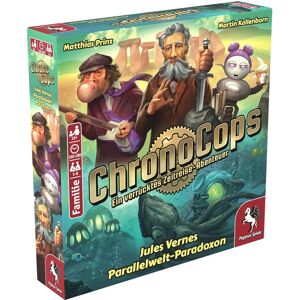 Pegasus 18192G - ChronoCops - Jules Verne Parallel Wereld Paradox Kaartspel Pegasus 18192G - ChronoCops - Jules Verne Parallel Wereld Paradox Kaartspel