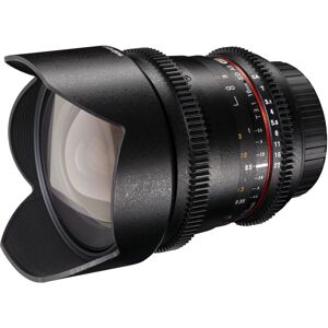Objectif appareil photo Walimex 20182 - Grand angle, noir, pour Nikon F - Publicité Objectif appareil photo Walimex 20182 - Grand angle, noir, pour Nikon F - Publicité