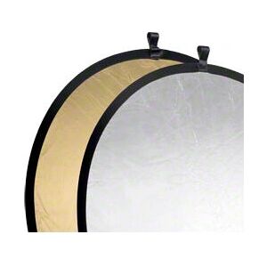 Walimex 107cm Faltreflektor - Gold & Silber - Porträt & Produkt Walimex 107cm Faltreflektor - Gold & Silber - Porträt & Produkt