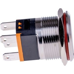 Joy-it Botón pulsador en acero verde - IP67, IK10 - 250V/AC Joy-it Botón pulsador en acero verde - IP67, IK10 - 250V/AC