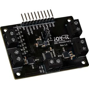 Joy-it SBC-MotoDriver3 - Contrôleur de moteur - contrôle 4 moteurs CC ou 2 pas à pas Joy-it SBC-MotoDriver3 - Contrôleur de moteur - contrôle 4 moteurs CC ou 2 pas à pas