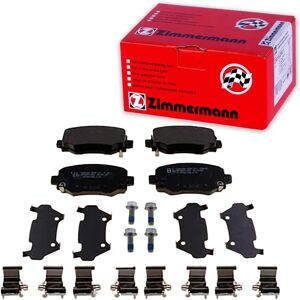 Zimmermann Pastillas de freno traseras Compatibles Jeep Cherokee V - Pastillas de freno Zimmermann Pastillas de freno traseras Compatibles Jeep Cherokee V - Pastillas de freno