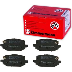 Zimmermann Juego de Pastillas de Freno trasero para Nissan Qashqai - Compatible con Discos Zimmermann Juego de Pastillas de Freno trasero para Nissan Qashqai - Compatible con Discos