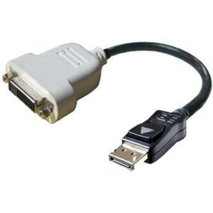 DELL DisplayPort DVI Adapter - Black DELL DisplayPort DVI Adapter - Black