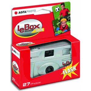 AgfaPhoto LeBox Flash Disposable Camera - 27 Exposures AgfaPhoto LeBox Flash Disposable Camera - 27 Exposures