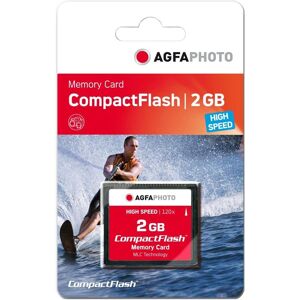Scheda di memoria Agfa Compact Flash 2GB Alta Velocità 120x Scheda di memoria Agfa Compact Flash 2GB Alta Velocità 120x
