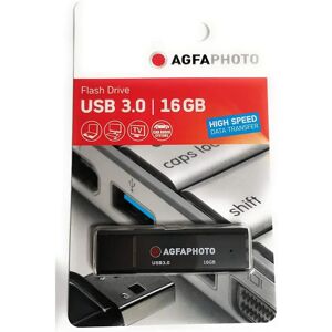 AgfaPhoto 10569 - Clé USB 16GB Noire - Publicité AgfaPhoto 10569 - Clé USB 16GB Noire - Publicité